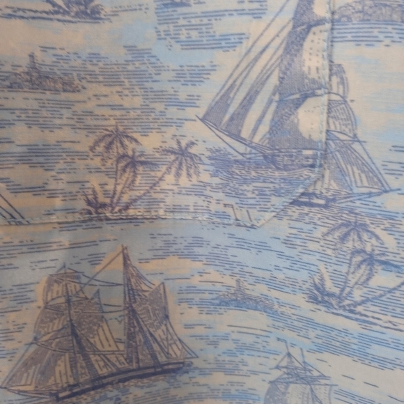 Saddlebred short sleeve Mens Medium button down - Picture 4 of 6